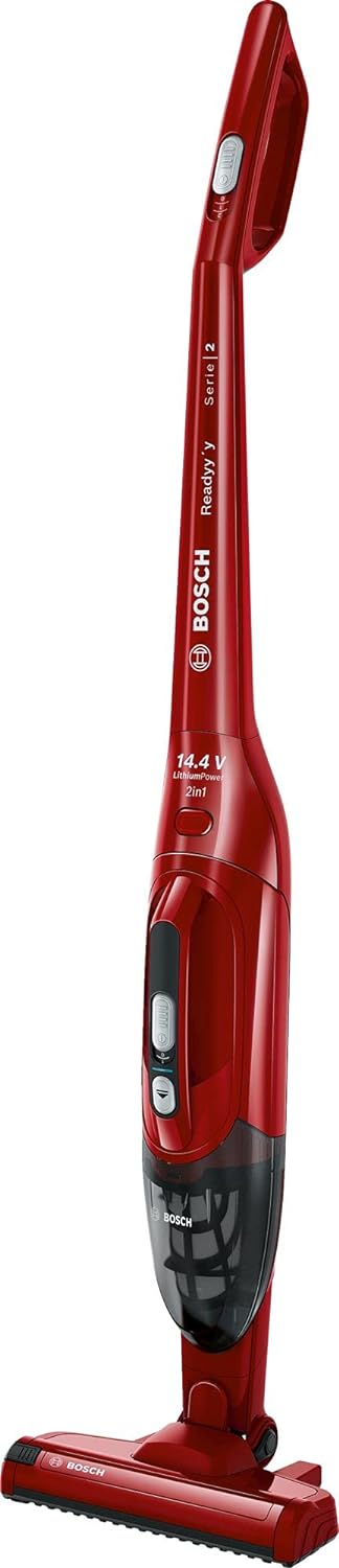 Bosch BBHF214R Serie 2 Rechargeable Vacuum Cleaner Readyy'y 14.4V Red