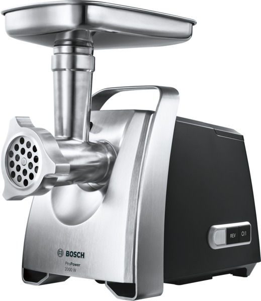 Bosch MFW68660 Meat mincer ProPower 2200 W Black, Chrome