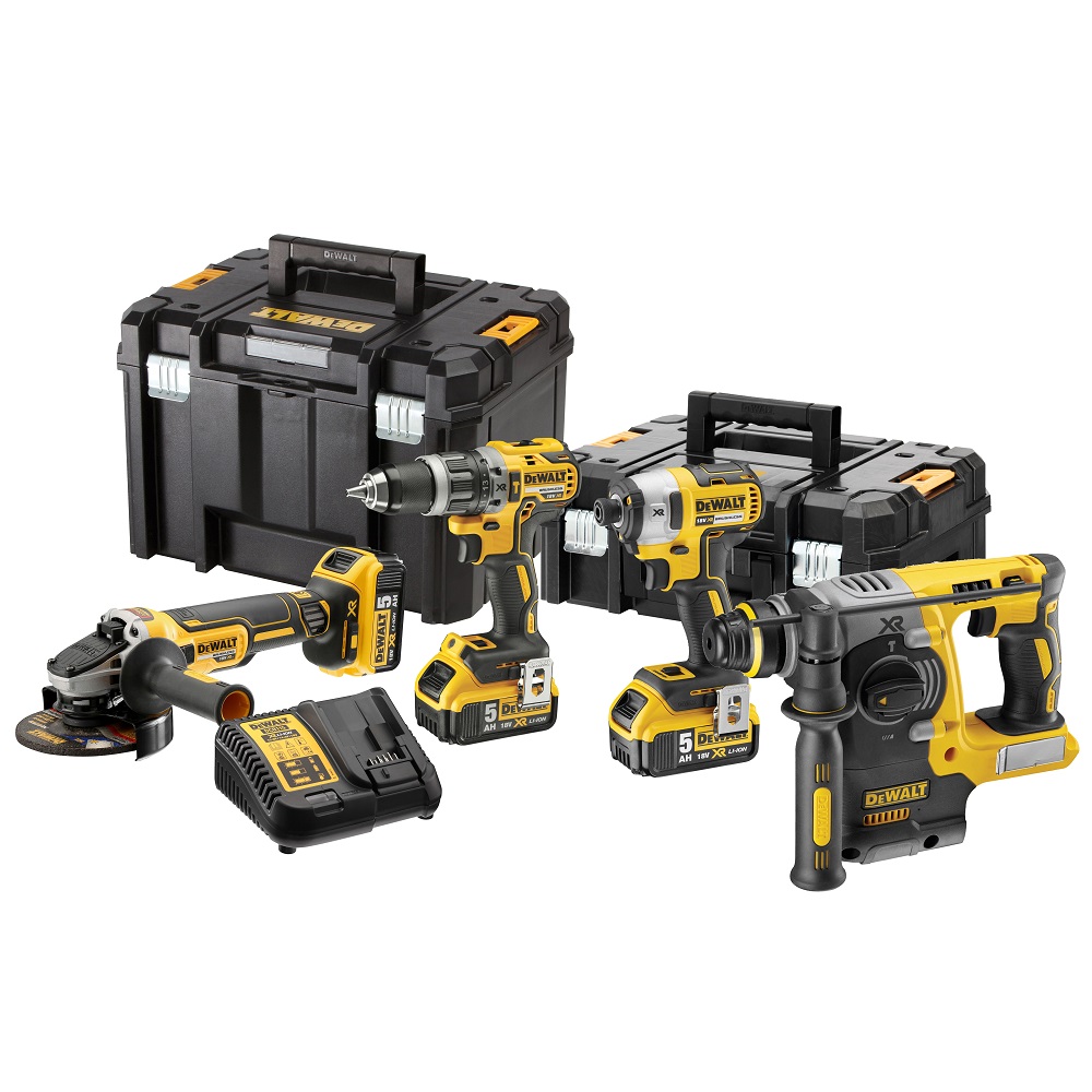 DeWalt DCK422P3T-QW 18 Volt / 5 Ah Battery Combo Pack