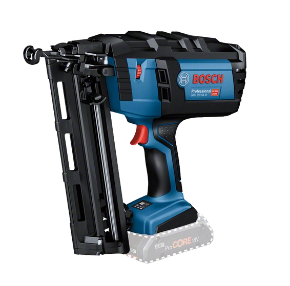 Bosch Professional GNH 18V-64 M Cordless Wood Nailer
