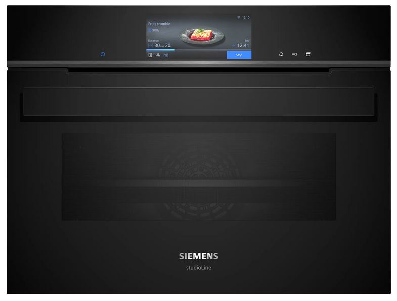 Siemens CS958GCB1 iQ700 StudioLine Built-in compact oven with steam function