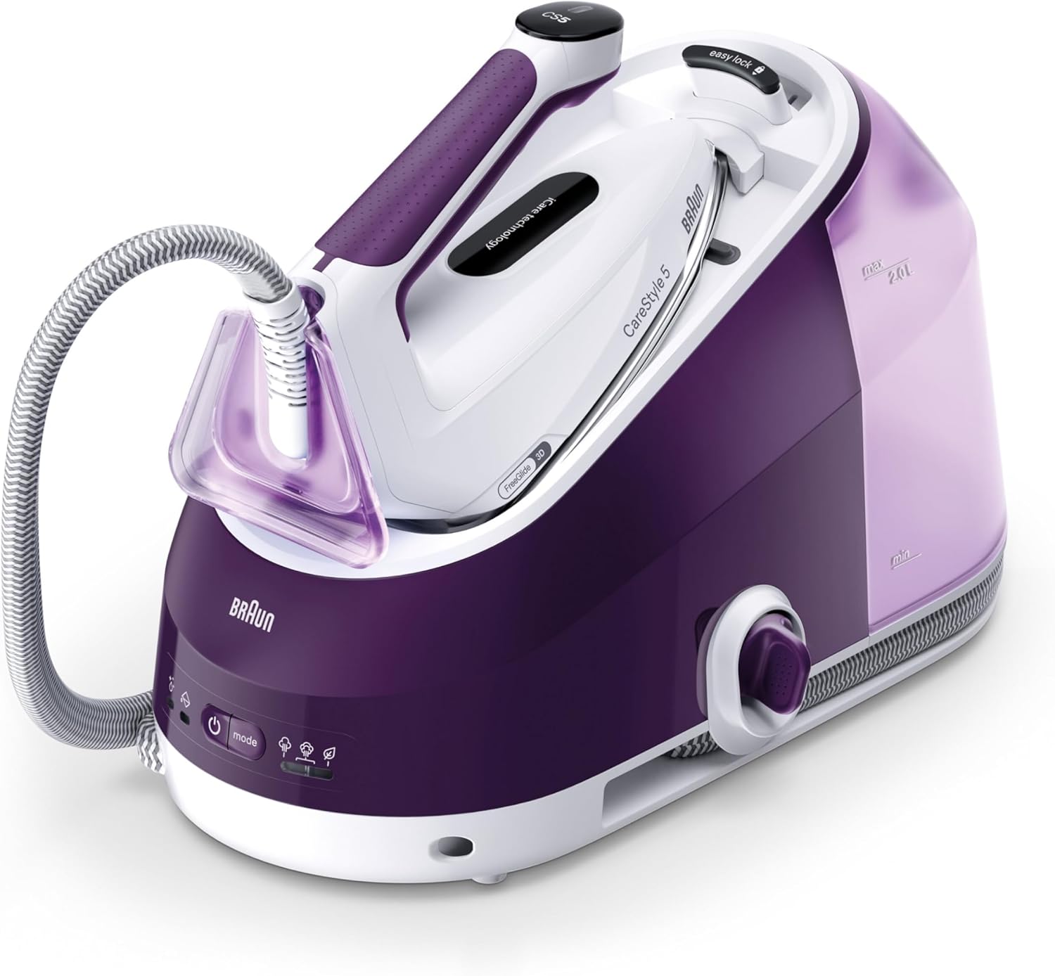 Braun CareStyle 5 Steam generator iron IS 5247 VI White/Purple